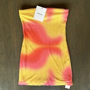 NWT With Jéan Frankie Ziggy Tie Dye Mini Dress - XXS